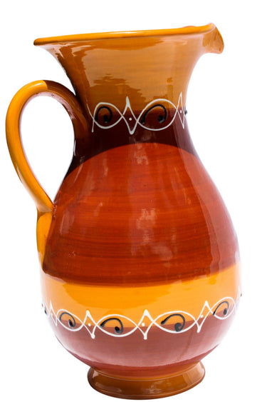 Spanish Sunset 2 Quart Pitcher - Hand Painted From Spain
